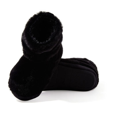 Dearfoams Kimber Womens Bootie Slippers