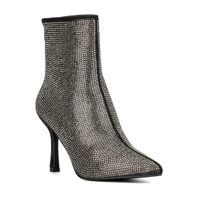 New York & Company Womens Reana Stiletto Heel Chelsea Boots