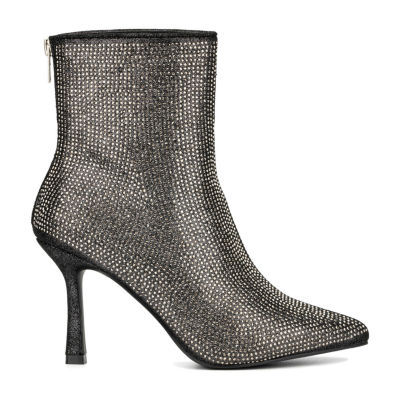 New York & Company Womens Reana Stiletto Heel Chelsea Boots