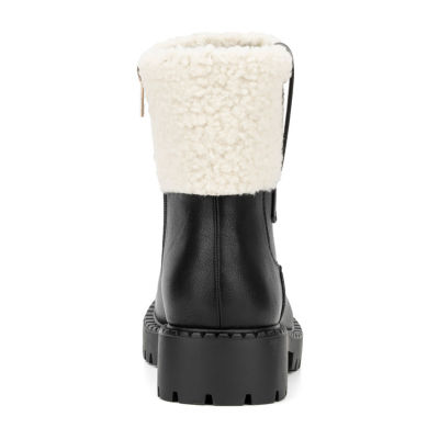 New York & Company Womens Nelli Block Heel Booties