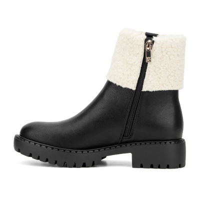 New York & Company Womens Nelli Block Heel Booties