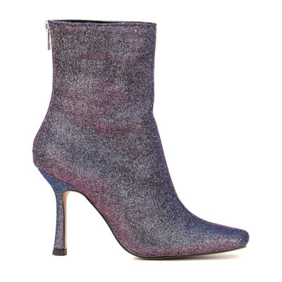 New York & Company Womens Logan Stiletto Heel Chelsea Boots
