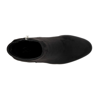 New York & Company Womens Araceliie Block Heel Booties