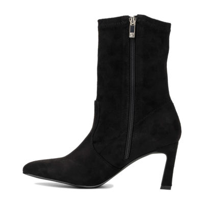 New York & Company Womens Xandra Stiletto Heel Booties