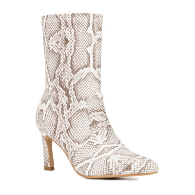 New York & Company Womens Xandra Stiletto Heel Booties
