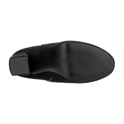 New York & Company Womens Franie Block Heel Booties