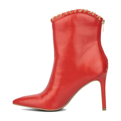 New York & Company Womens Deborahie Stiletto Heel Booties