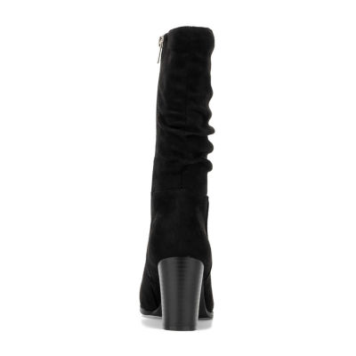 New York & Company Womens Amena Stiletto Heel Over the Knee Boots