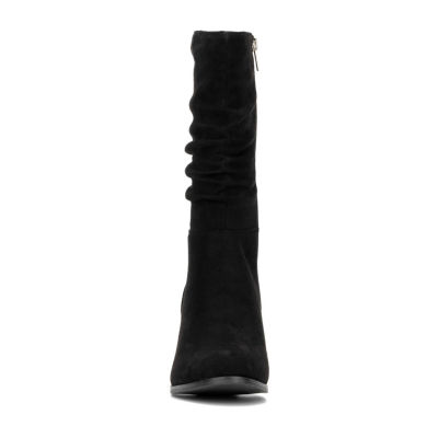 New York & Company Womens Amena Stiletto Heel Over the Knee Boots