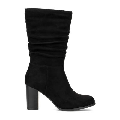 New York & Company Womens Amena Stiletto Heel Over the Knee Boots