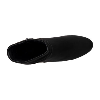 New York & Company Womens Sandyie Block Heel Booties
