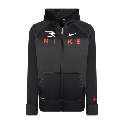 Nike 3BRAND by Russell Wilson Big Boys Fleece Zipper Hoodie