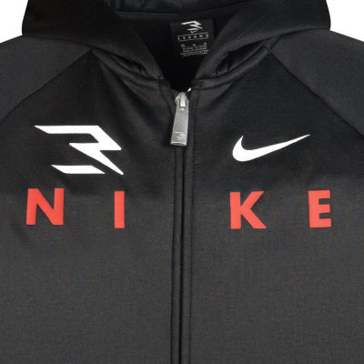 Nike 3BRAND by Russell Wilson Big Boys Fleece Zipper Hoodie