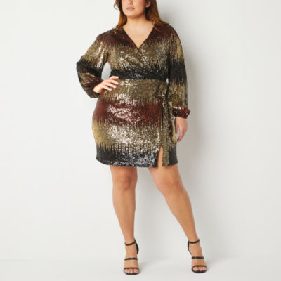 Premier amour gold clearance dress