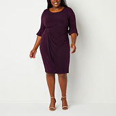 Jcpenney plus size outlet pink dresses