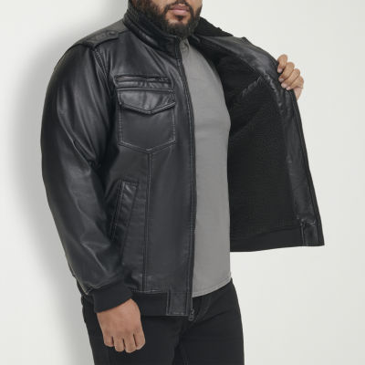 Levi's® Faux Leather Bomber Jacket Big and Tall