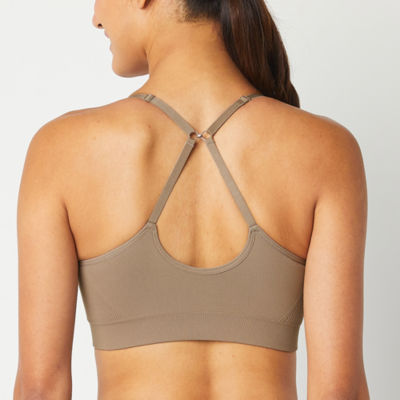 Xersion Light Support Seamless Strappy Back Sports Bra, Color
