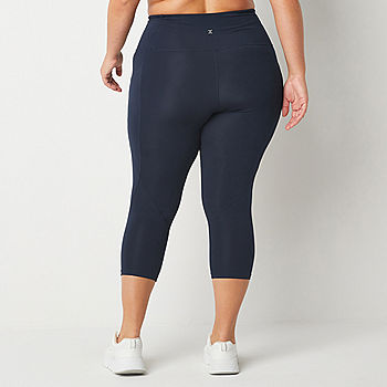 Xersion Performance High Rise Plus Workout Capris - JCPenney