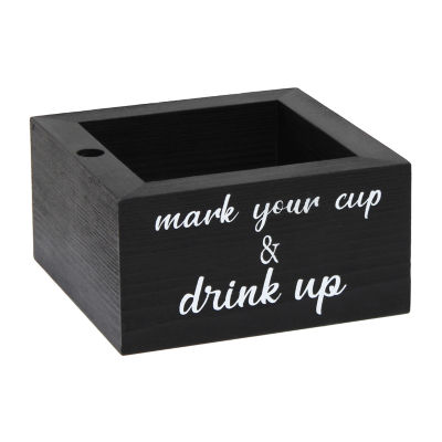 All the Rages Elegant Designs Wooden Kitchen Caddy And 1 Pair Napkin Holder