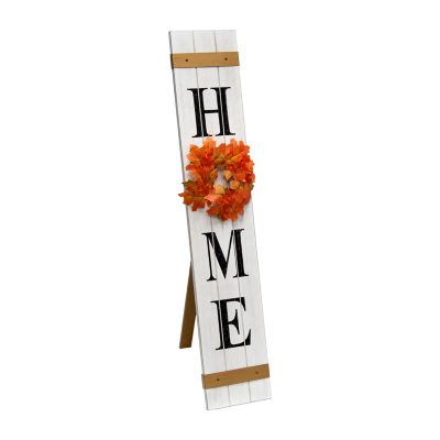 All the Rages Elegant Designs Seasonal Wooden "Home" Porch Sign