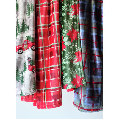 North Pole Trading Co. Holiday Colors 4-pc. Towels + Dish Cloths, Color:  Multi - JCPenney