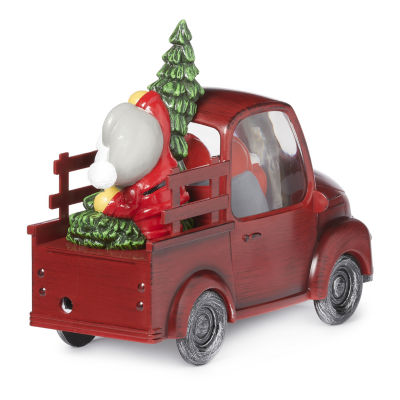 Roman 7.75" Led Truck With Gnomes Lighted Christmas Tabletop Decor