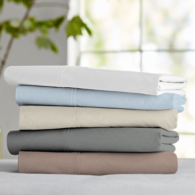 Solid Wrinkle-Resistant Sateen Sheets