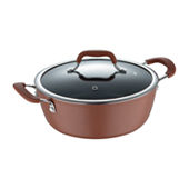 Commercial Chef Seasoned Cast Iron With Lid Dutch Oven CHFL508, Color:  Black - JCPenney