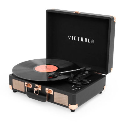 Victrola Journey Bluetooth Suitcase Record Player With 3-Speed Turntable