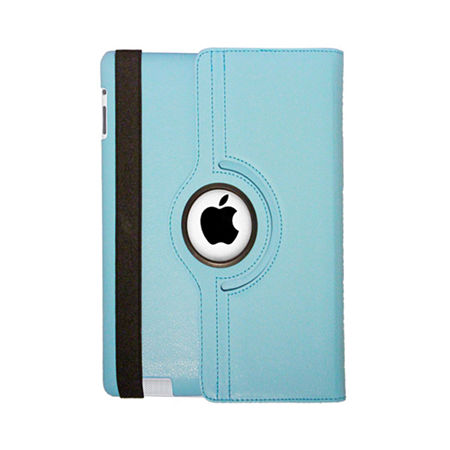 Natico Faux Leather 360° Degree Rotating Case For IPad Mini, One Size, Blue