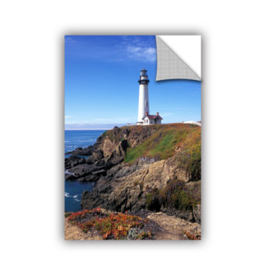 Brushstone Pigeon Point Lighthouse 2 Removable Wall Decal