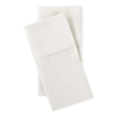 Loom + Forge Super Soft 400 Thread Count Cotton Sateen 2-Pack Pillowcase