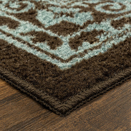 Maples Astrid Indoor Rectangular Area Rug, One Size, Brown