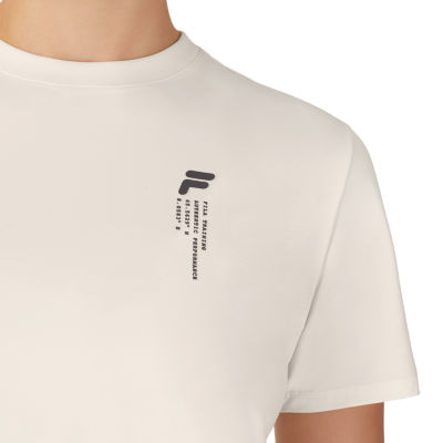 FILA Competitor Loose Womens Crew Neck Short Sleeve Active T-Shirt