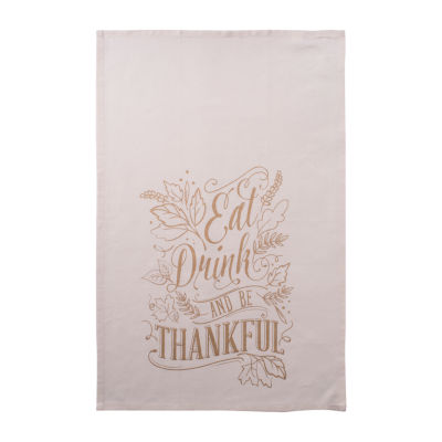 Design Imports Fall Be Thankful 2-pc. Dish Cloth Set