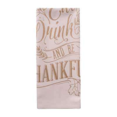 Design Imports Fall Be Thankful 2-pc. Dish Cloth Set