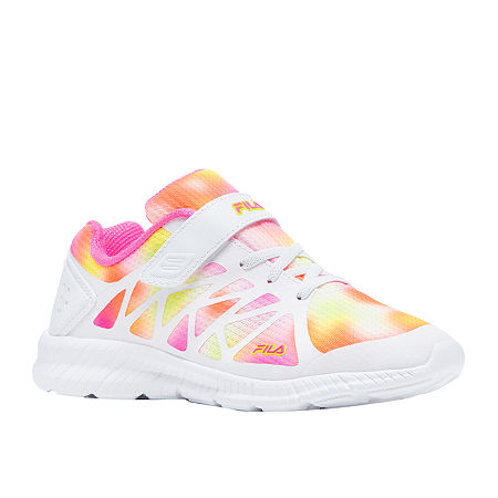  Running Shoes - Fila Fantom 6 Tie Dye Little Girls Running Shoes