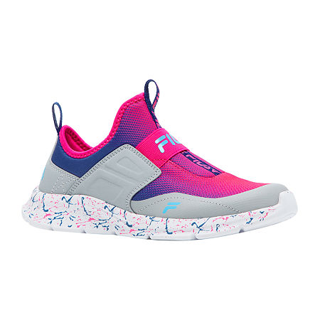  Fila Landbuzzer Marble Little & Big Girls Running Shoes