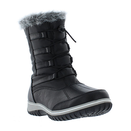 Totes Womens Adele Ii Flat Heel Snow Boots