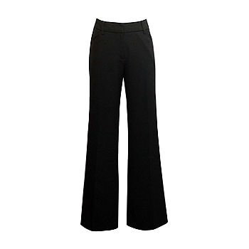 St. John Couture Black Polyester Bootcut Trouser sz 6