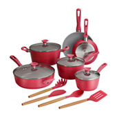 Better Chef 7-pc. Non-Stick Cookware Set, Color: Red - JCPenney