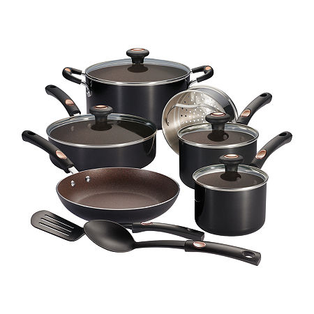 Tramontina 12-pc. Non-Stick Cookware Set, One Size, Black