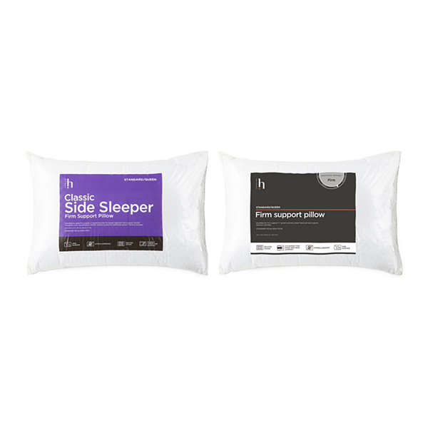 Home Expressions Classic Side Sleeper Firm Support Pillow