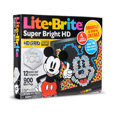 Disney Collection Disney 100 Lite Brite Led Max Hd Special Edition