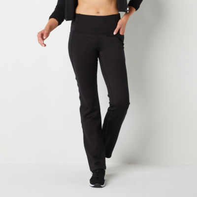 Xersion X Warmth Fleece Womens High Rise Straight Sweatpant