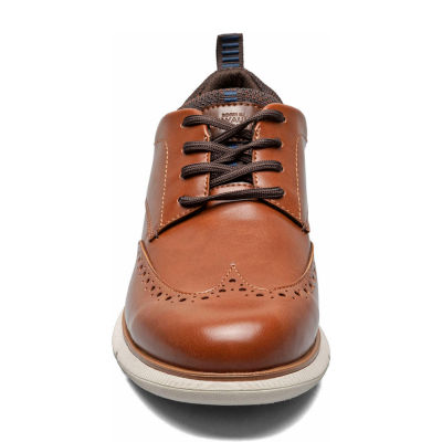 Nunn Bush Mens Stance Wing Tip Oxford Shoes