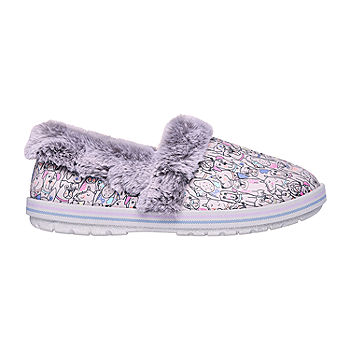 Skechers Bobs Too Cozy Doodle Creations Womens Slip-On Slippers, Gray Multi - JCPenney