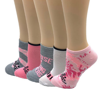 5 Pair Barbie Low Cut Socks Womens