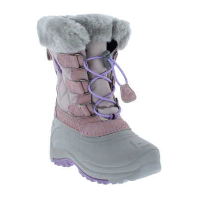 Totes Big Girls Jenny Waterproof Insulated Flat Heel Winter Boots