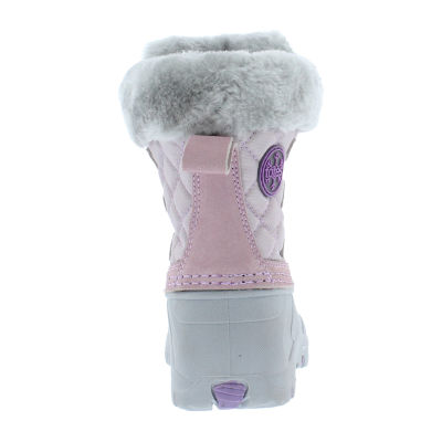 Totes Toddler Girls Lil Jenny Waterproof Insulated Flat Heel Winter Boots